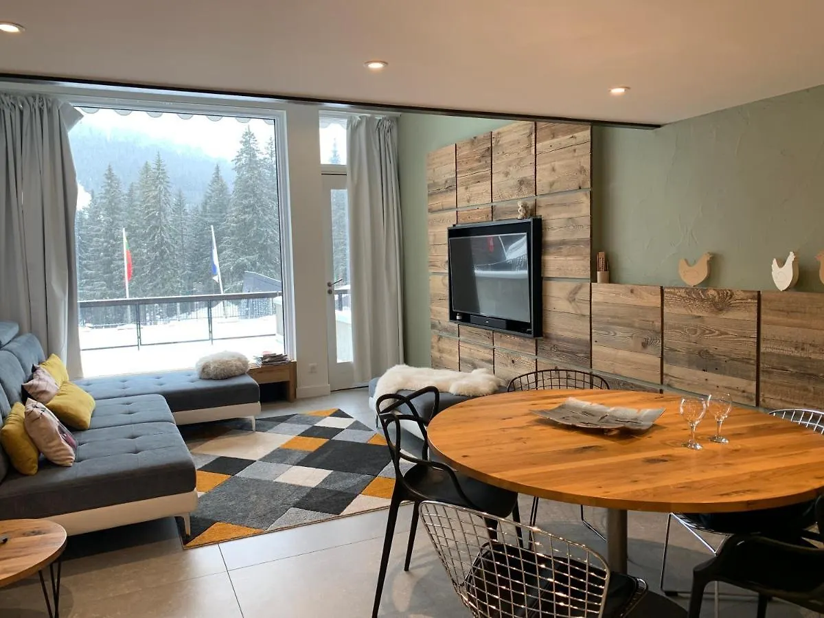 Flaine Forum L1 Cassiopee Mezzanine & Terrasse Apartment